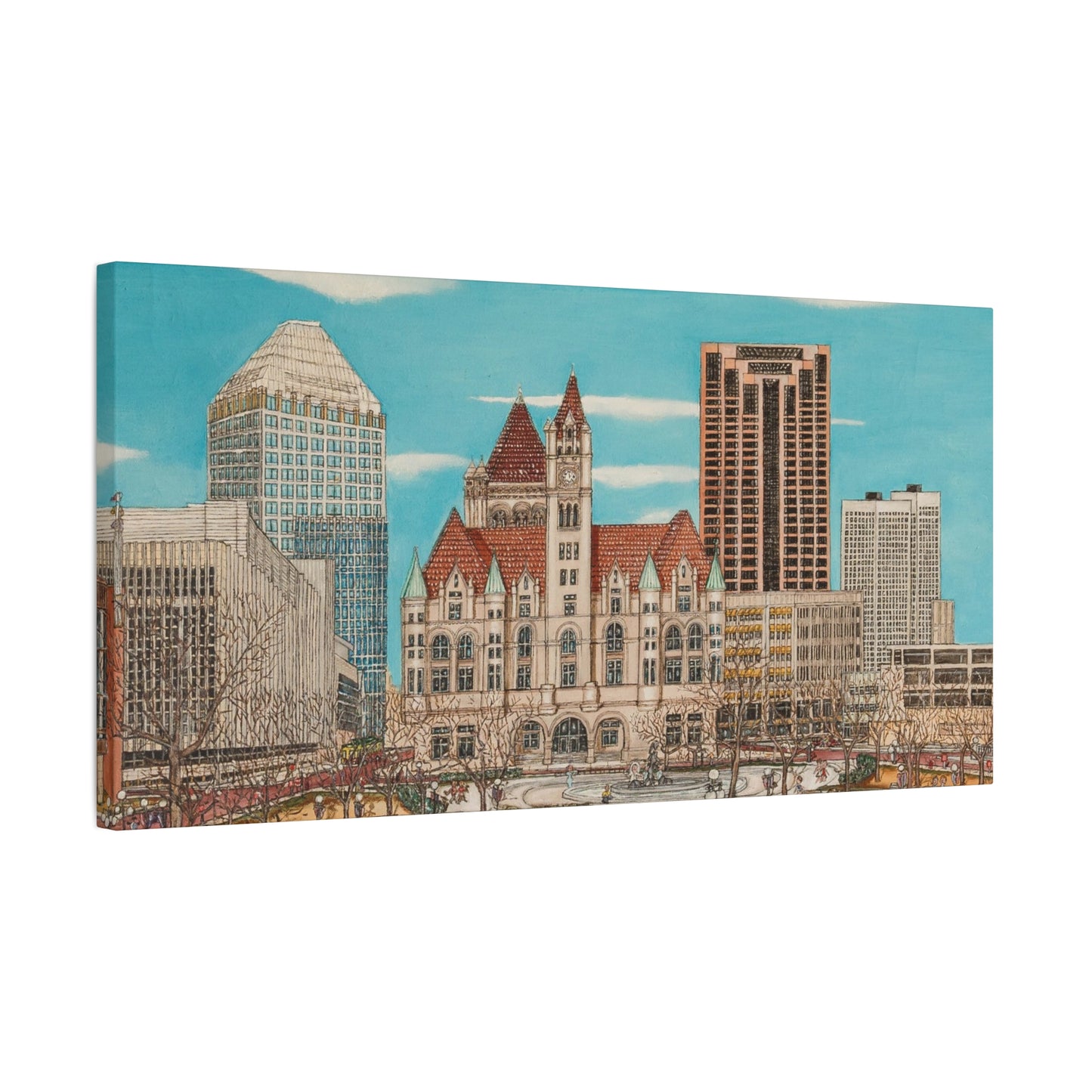 Stretched Canvas Wall Art – Landmark Center St. Paul, MN